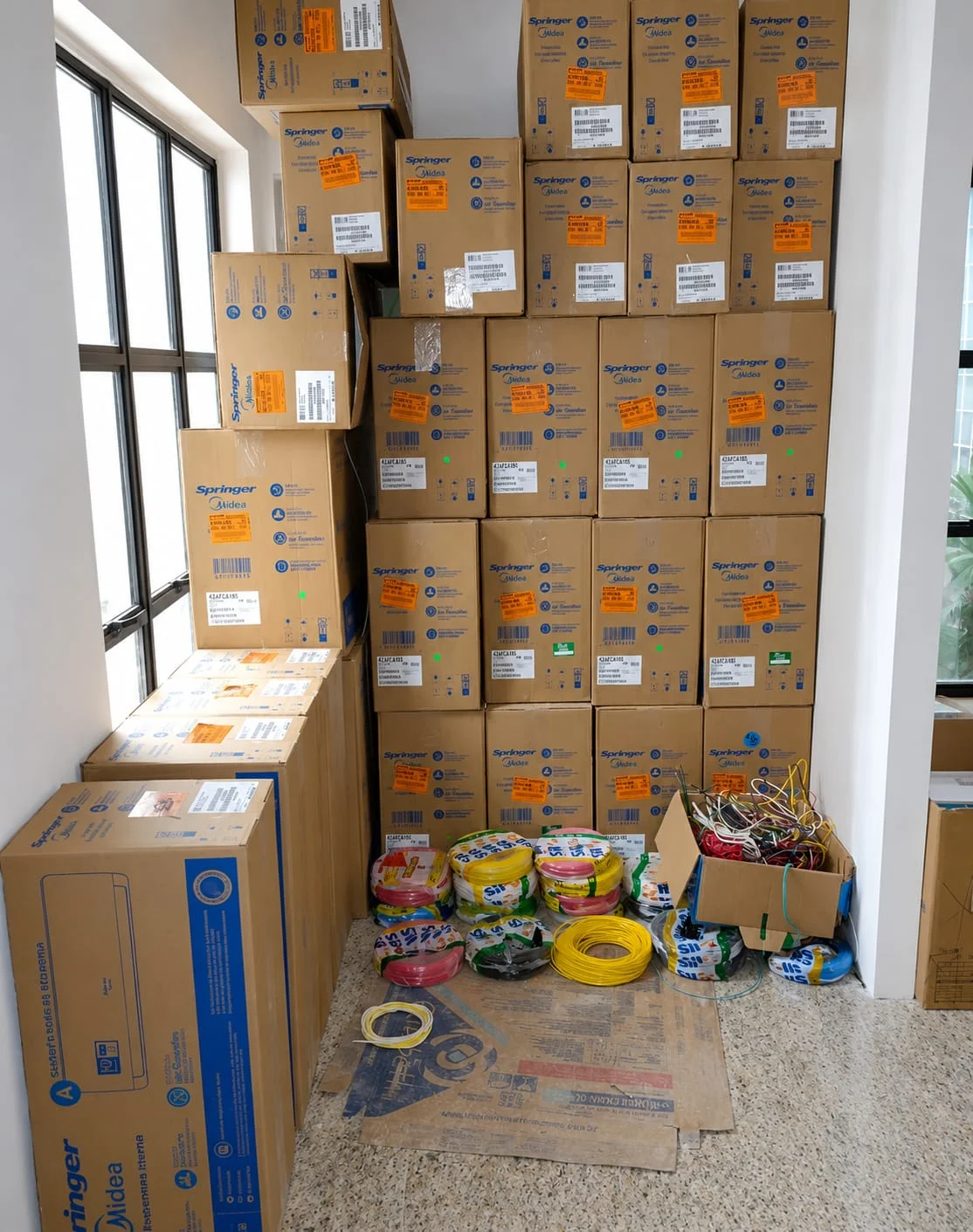 ar condicionado comercial